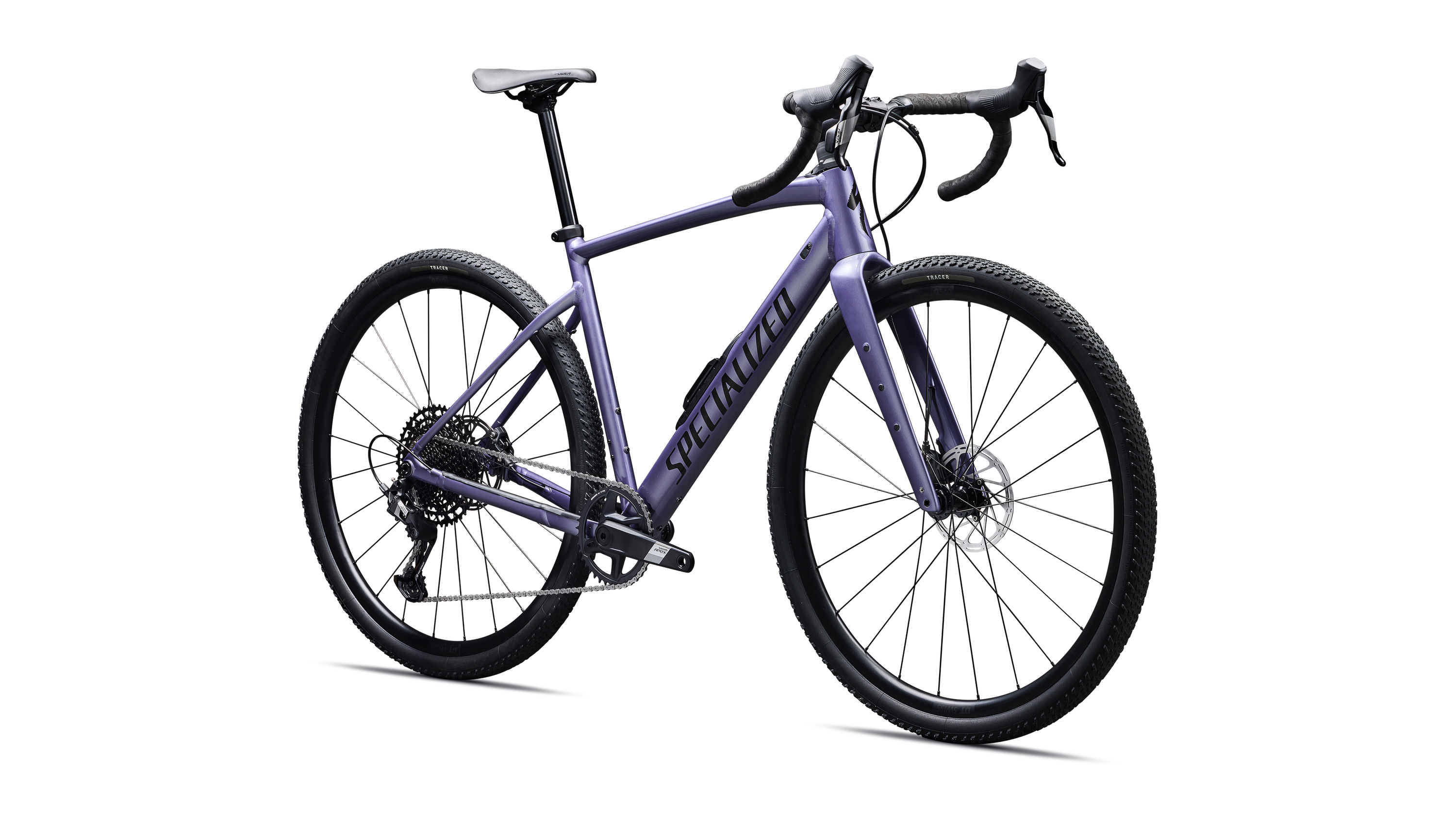 Cykler - Gravel cykler - Specialized Diverge 4 Comp Alloy 2026 - Gloss Mauve Metallic / Obsidian