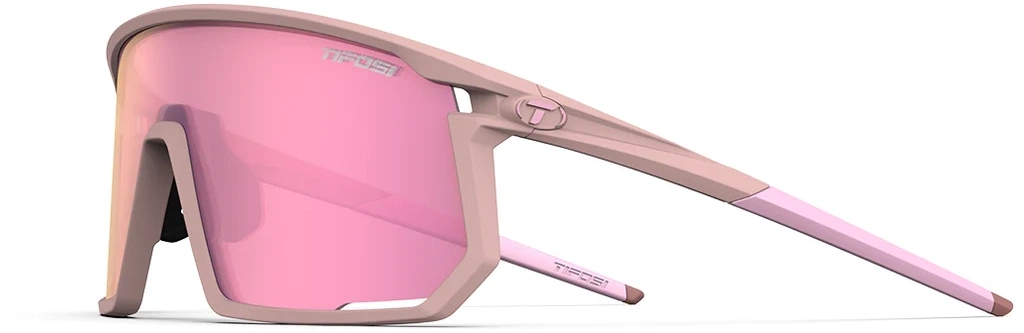 Beklædning - Cykelbriller - Tifosi Moab Cykelbriller – Matte Pink Clarion Rose/AC Red/Clear