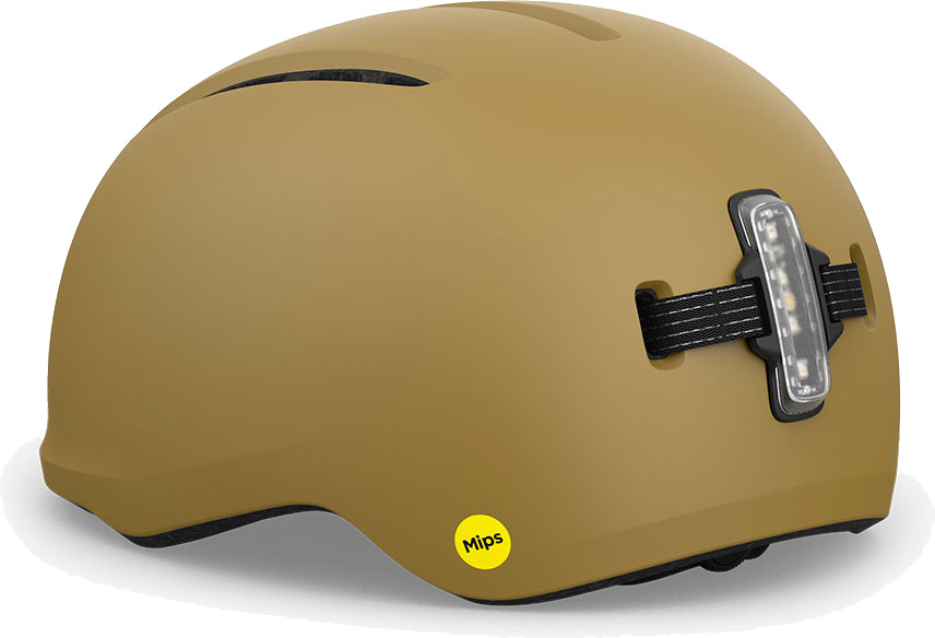 Beklædning - Cykelhjelme - MET Helmet Vibe MIPS m. LED - Almond/Matt
