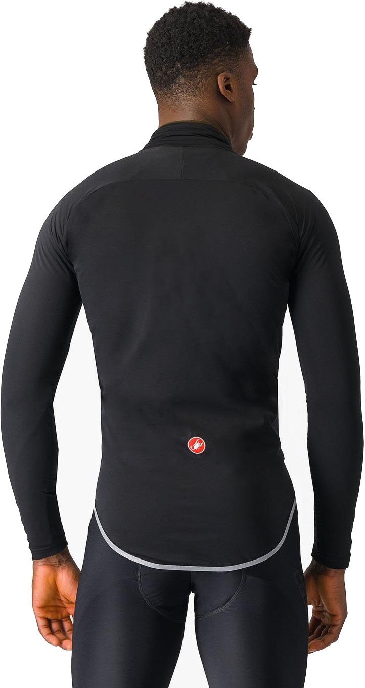Beklædning - Regntøj & Vindtøj - Castelli ULTRA RAIN CAPE - Sort/Silver Reflex