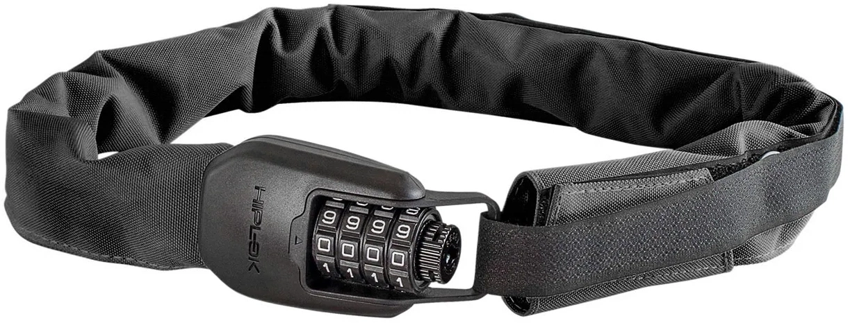 HIPLOK Spin Wearable Chain Lock - Black