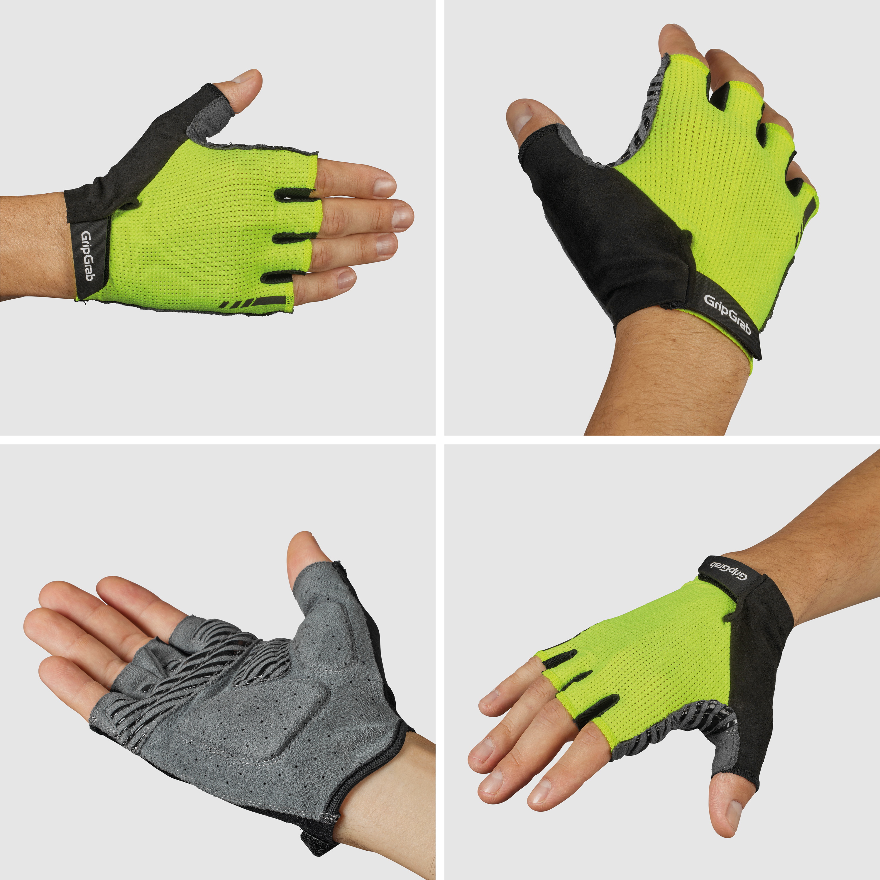 Beklædning - Cykelhandsker - GripGrab Expert RC Max Cykelhandske - Yellow Hi-Vis