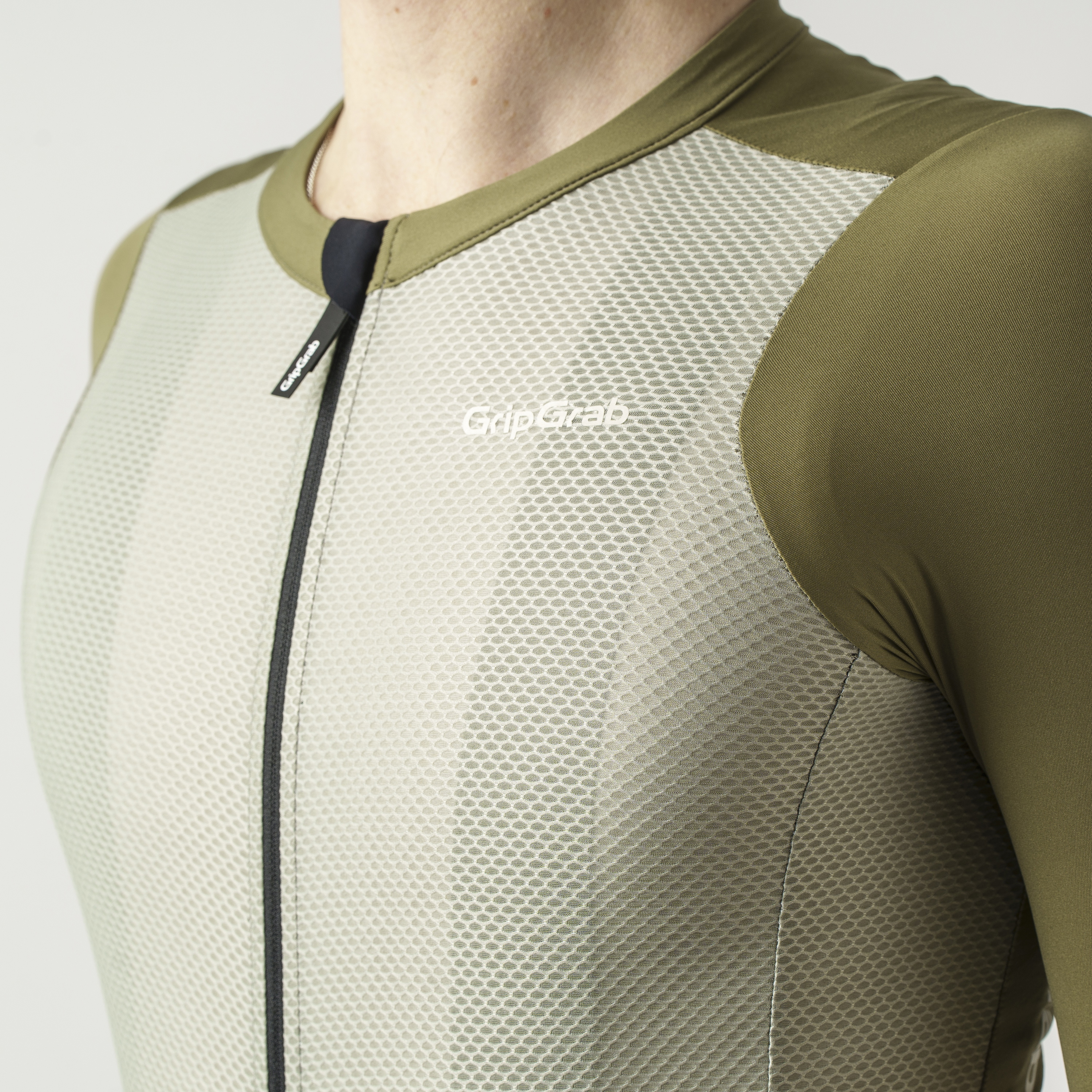 Beklædning - Cykeltrøjer - GripGrab Airflow Kortærmet Letvægts Cykeltrøje - Olive Green