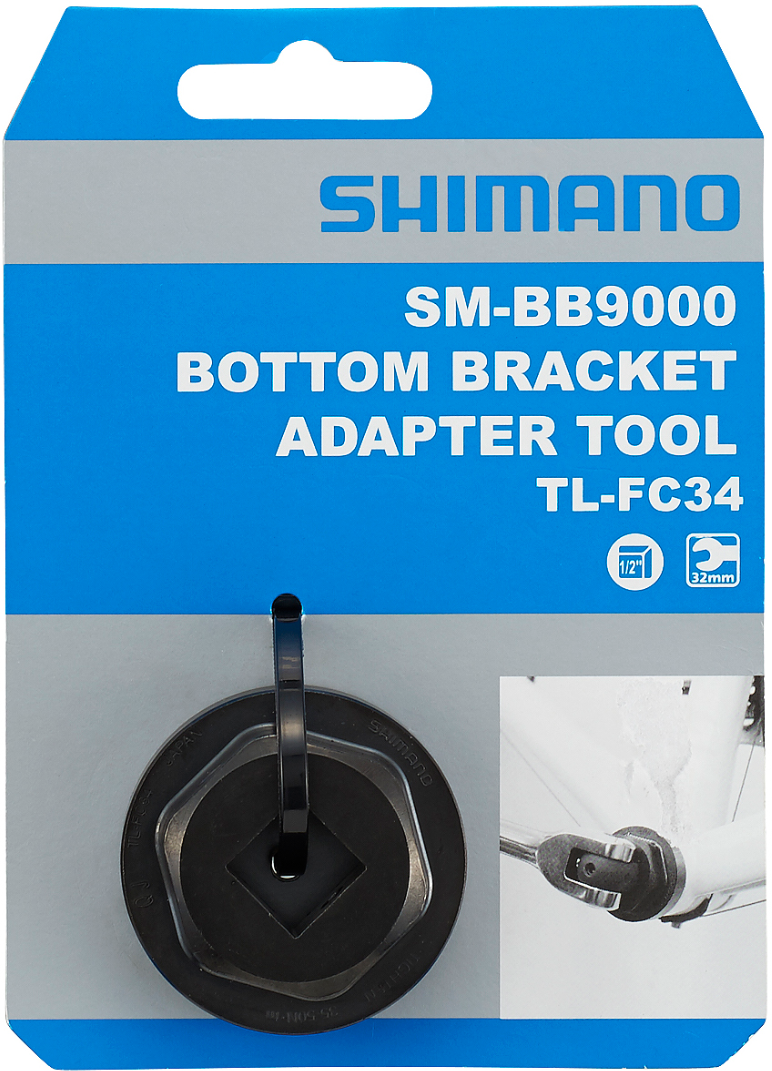 Reservedele - Bremser - Shimano Monteringsadapter til Krankboks  TL-FC34