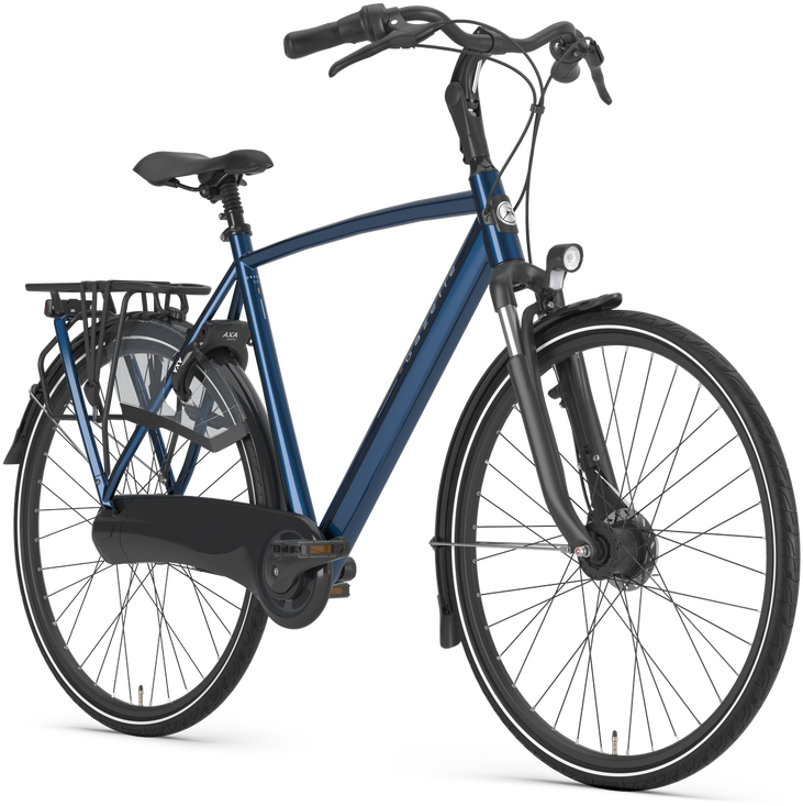 Cykler - Herrecykler - Gazelle Orange C7+ Herre 2025 - Mallard Blue