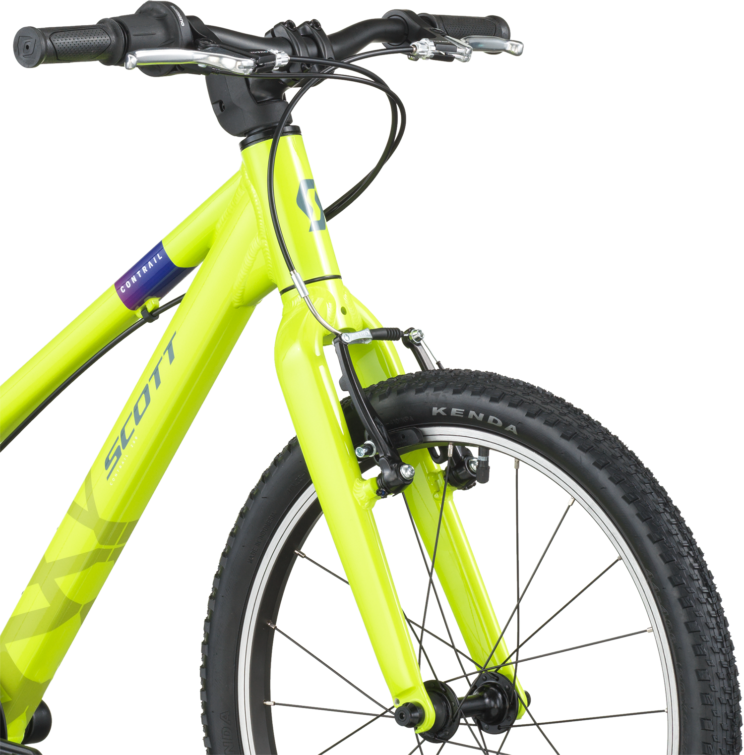Cykler - Børnecykler - Scott Contrail 200 2026 - Sulphur Green