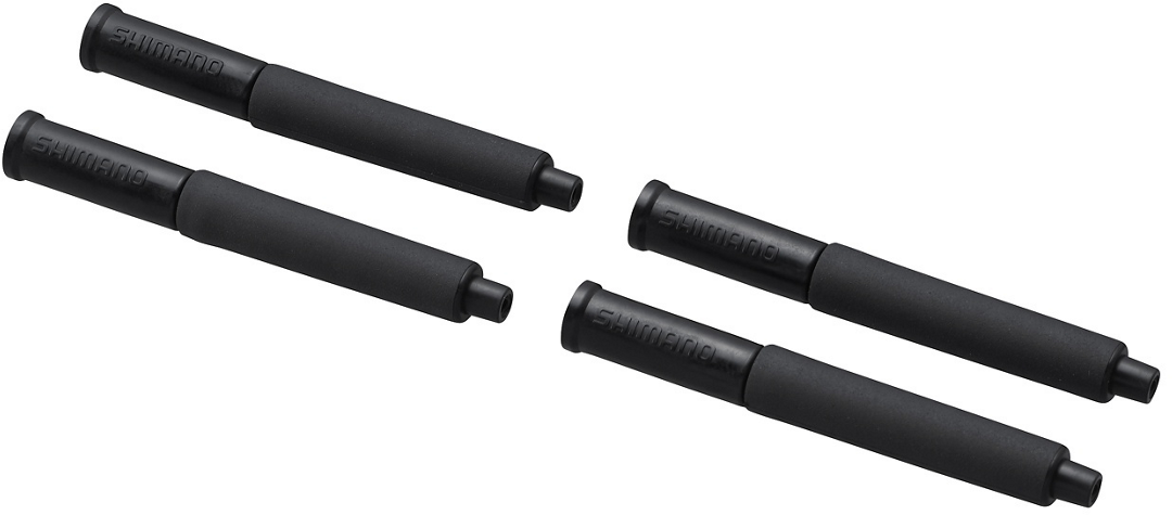 Reservedele - Kabler & wire - Shimano Lukket stophætte med endestop + gummiskjold (4 stk.)