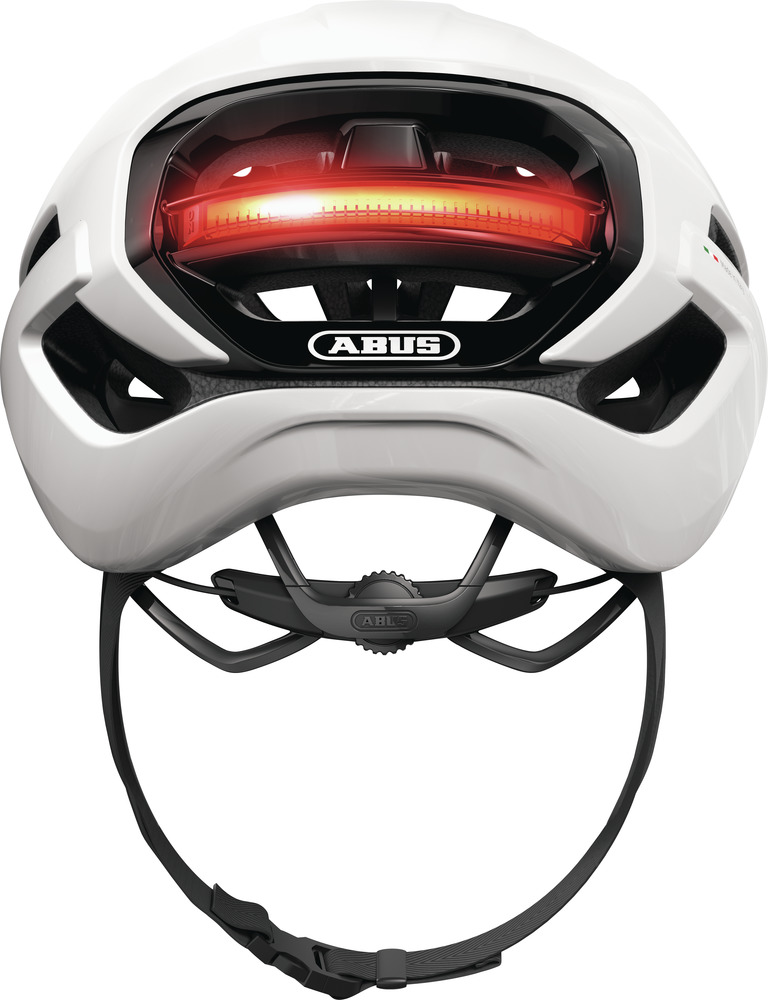 Beklædning - Cykelhjelme - Abus Taipan m. LED - Shiny White