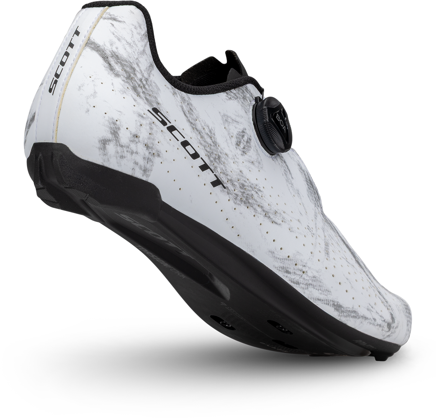 Beklædning - Cykelsko - Scott Road Comp SPD-SL Sko - White/Black