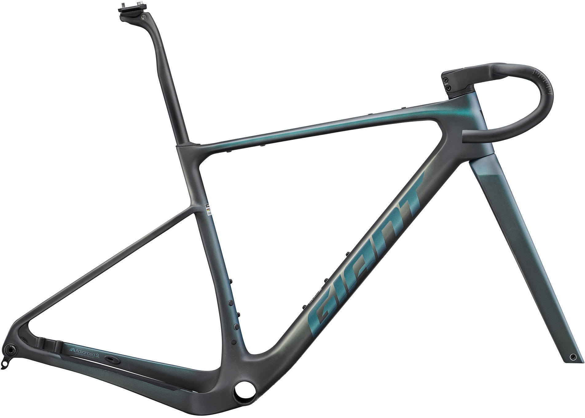 Giant Revolt Advanced SL Frameset 2027 - Superspeed Teal Giant Revolt Advanced SL Frameset 2027 - Superspeed Teal