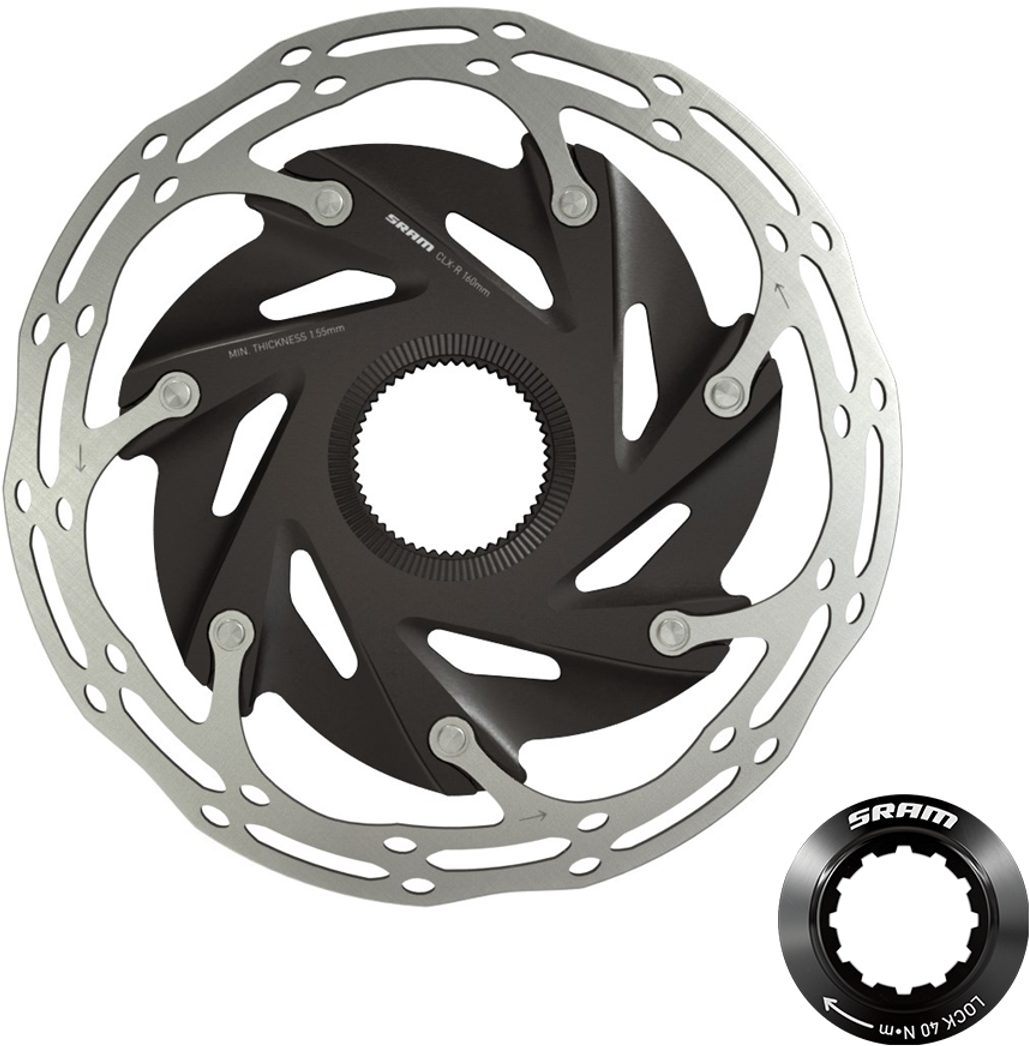 SRAM Rotor Centerline XR 2-Piece CenterLock 160 mm bremseskive