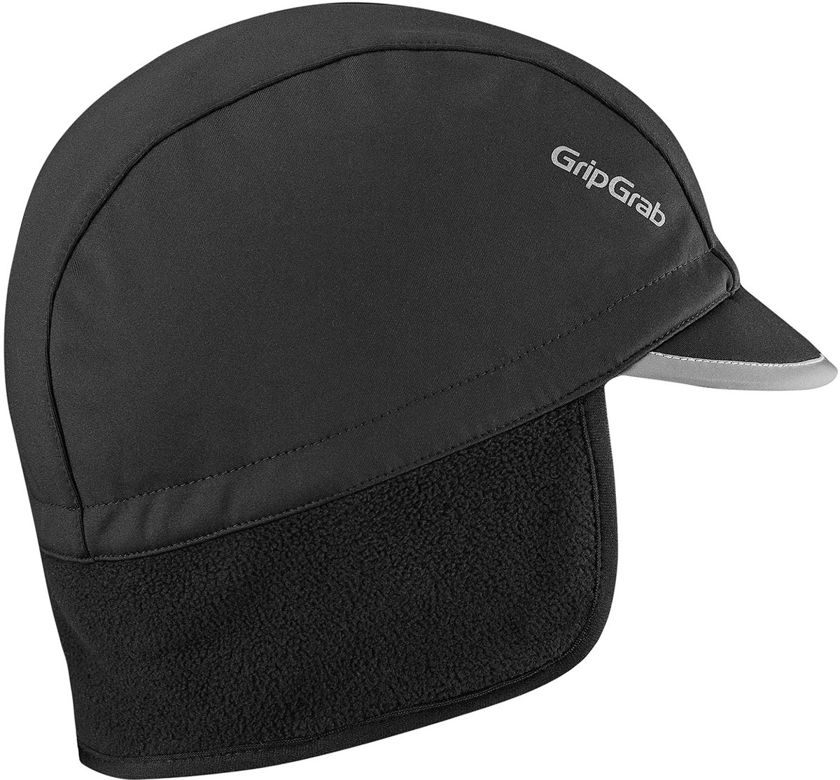 GripGrab Vindtæt Vinter Cycling Cap - Sort