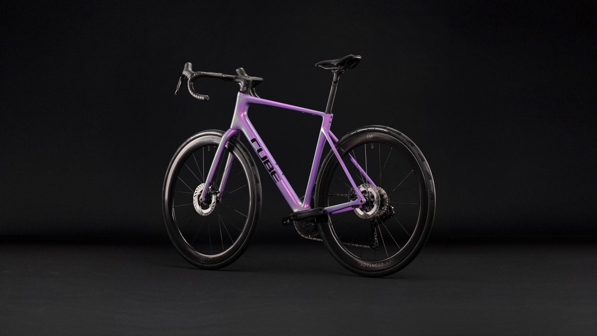 Cykler - Racercykler - Cube Attain C:62 SLT 2027 - Cosmicpurple´n´Black