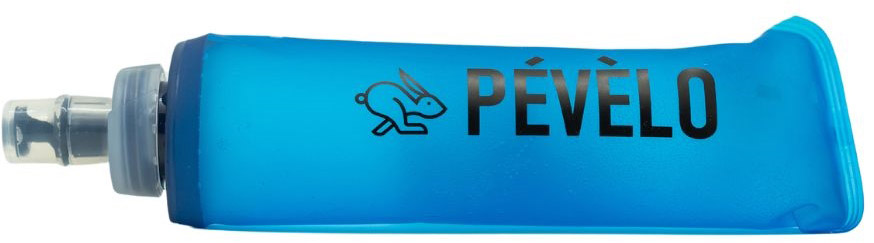 PÉVÈLO Soft Bottle - 250ml - Blå
