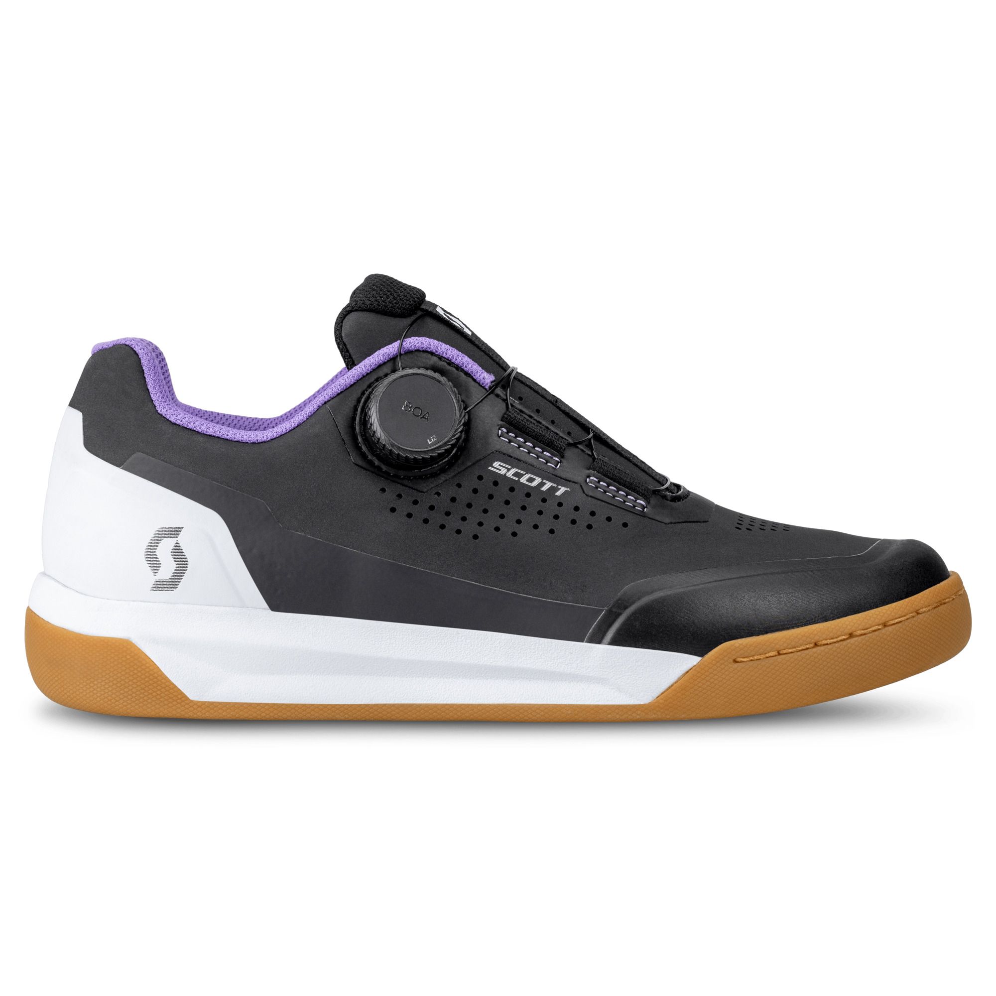 Beklædning - Cykelsko - Scott Shoe Womans Mtb Volt Evo Flat Boa - Black White