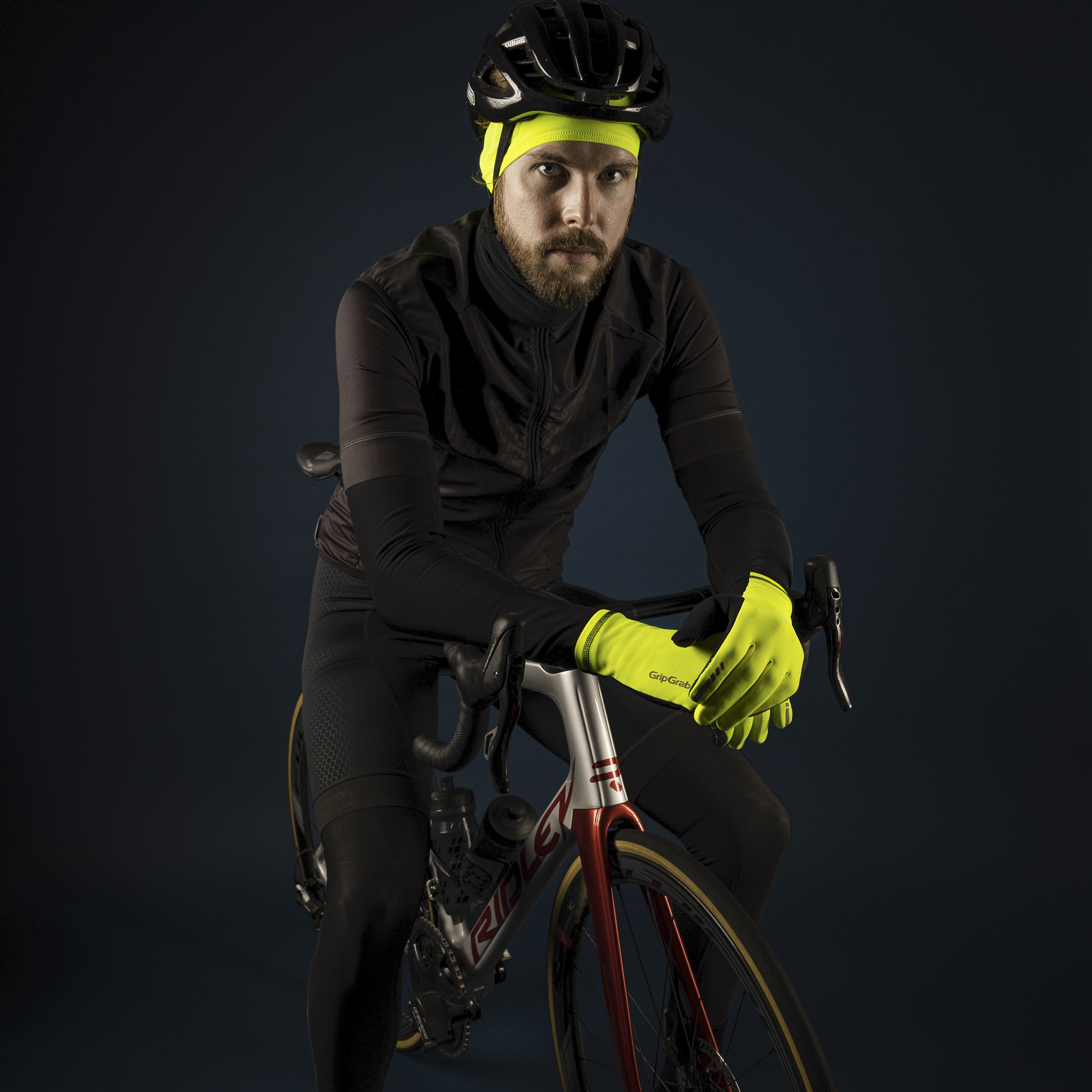 Beklædning - Cykelhandsker - GripGrab Insulator 2 overgangshandsker - Hi-Vis