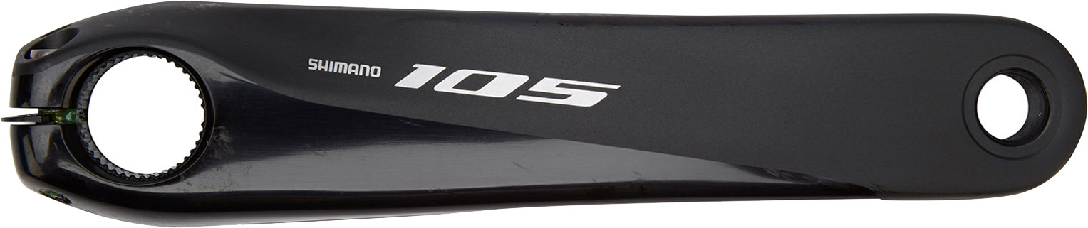 Shimano 105 FC-R7000 Venstre Pedalarm 172.5mm Sort Hollowtech II