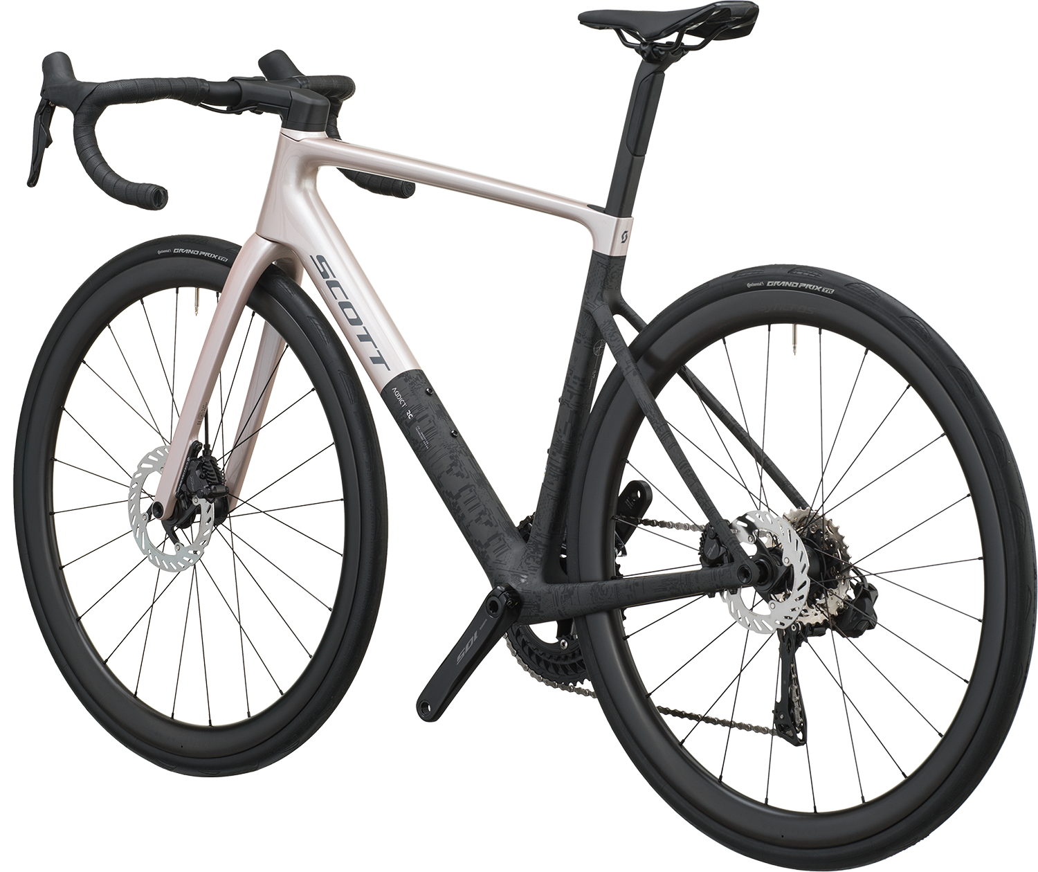 Cykler - Racercykler - Scott Addict RC 30 2027 - Champagne Pink