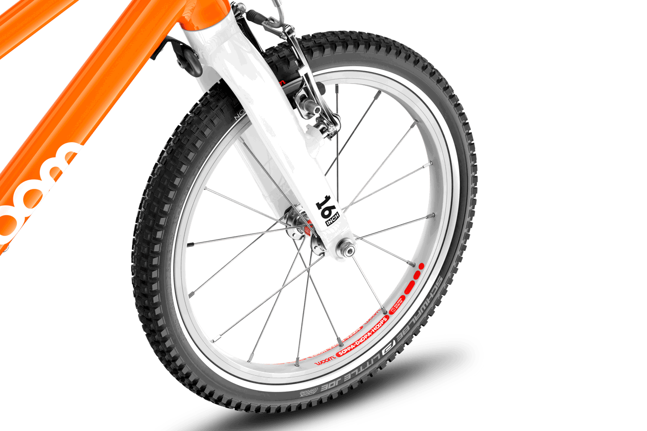 Cykler - Børnecykler - Woom Original 3 Automagic (Automatgear) - Flame Orange