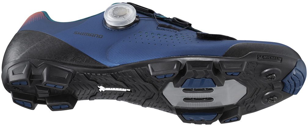 Beklædning - Cykelsko - Shimano Sko XC501 MTB Dame Navy SPD - Blå