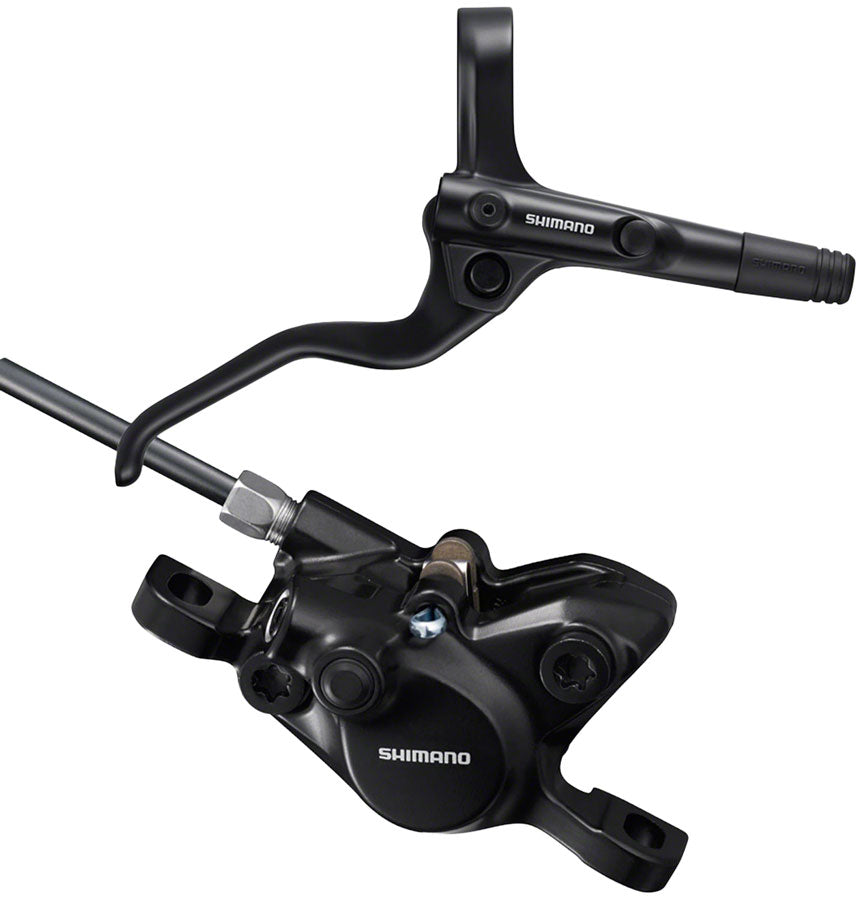 Shimano BL-MT201 + BR-MT200 Hydraulisk Skivebremsesæt Bag Sort - Formonteret Shimano BL-MT201 + BR-MT200 Hydraulisk Skivebremsesæt Bag Sort - Formonteret