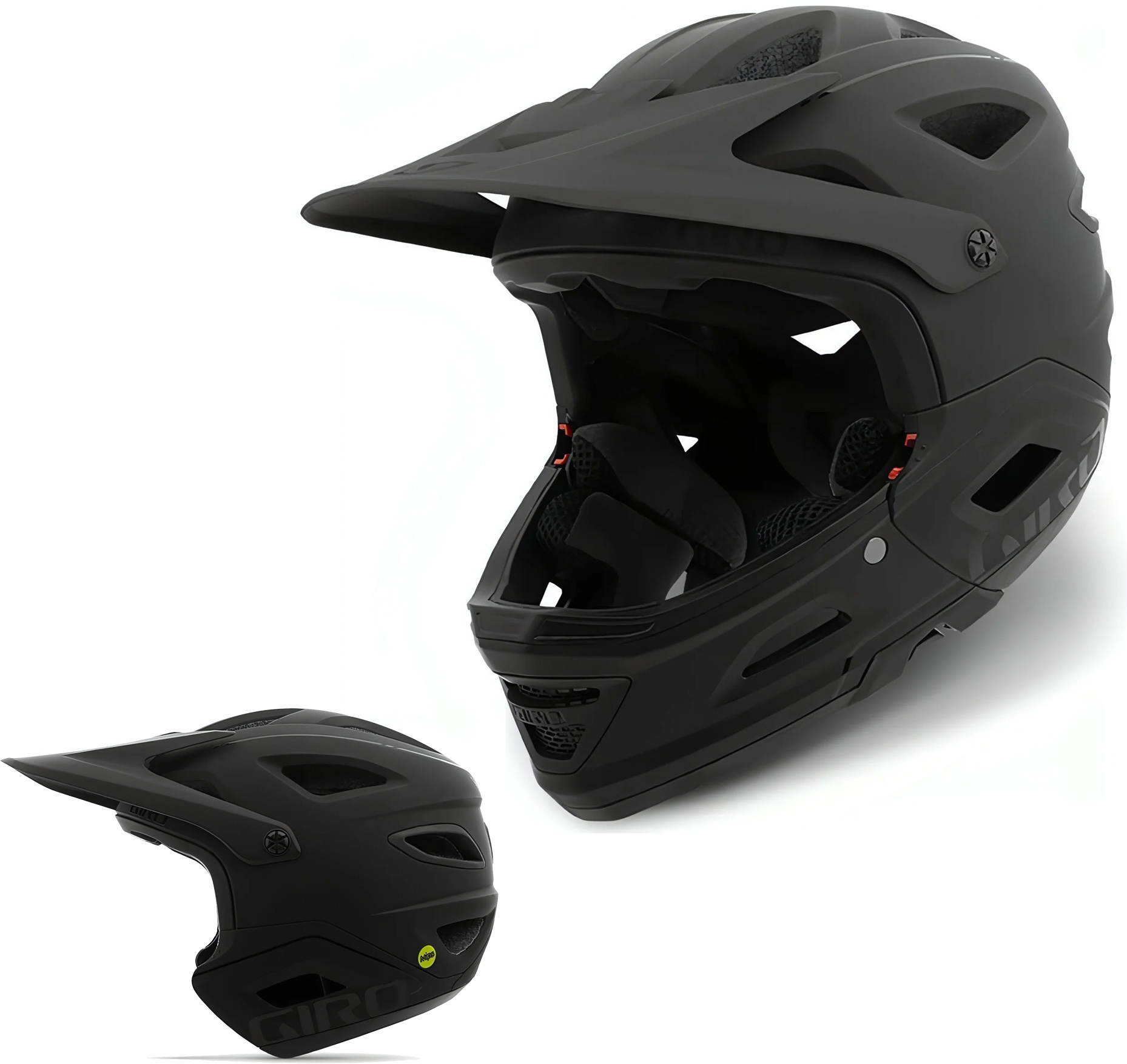 Giro Switchblade Full Face Sort » Helmet Size: M (55cm-59cm)