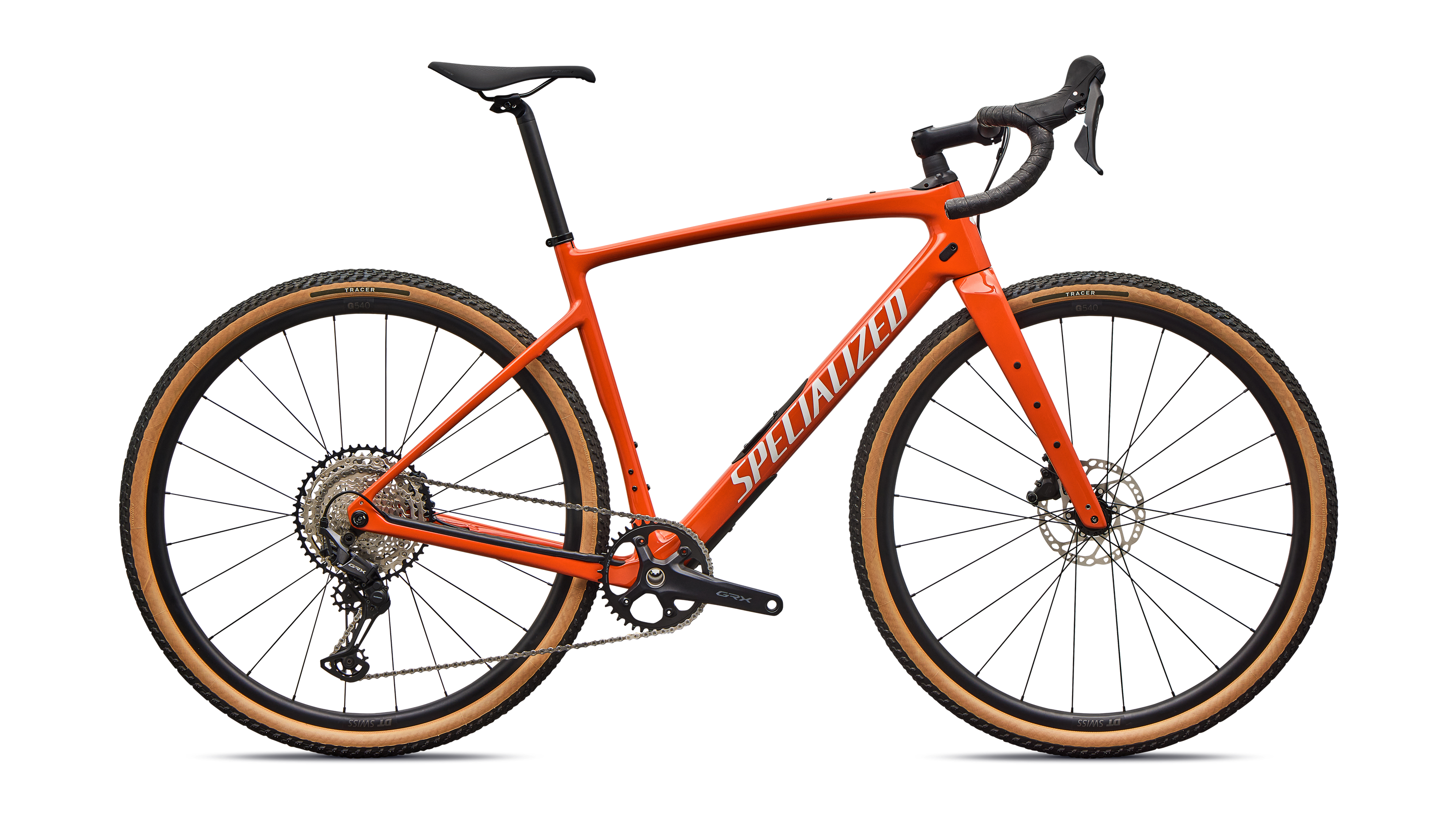 Cykler - Gravel cykler - Specialized Diverge 4 Sport Carbon 2026 - Deep Orange/Dune White