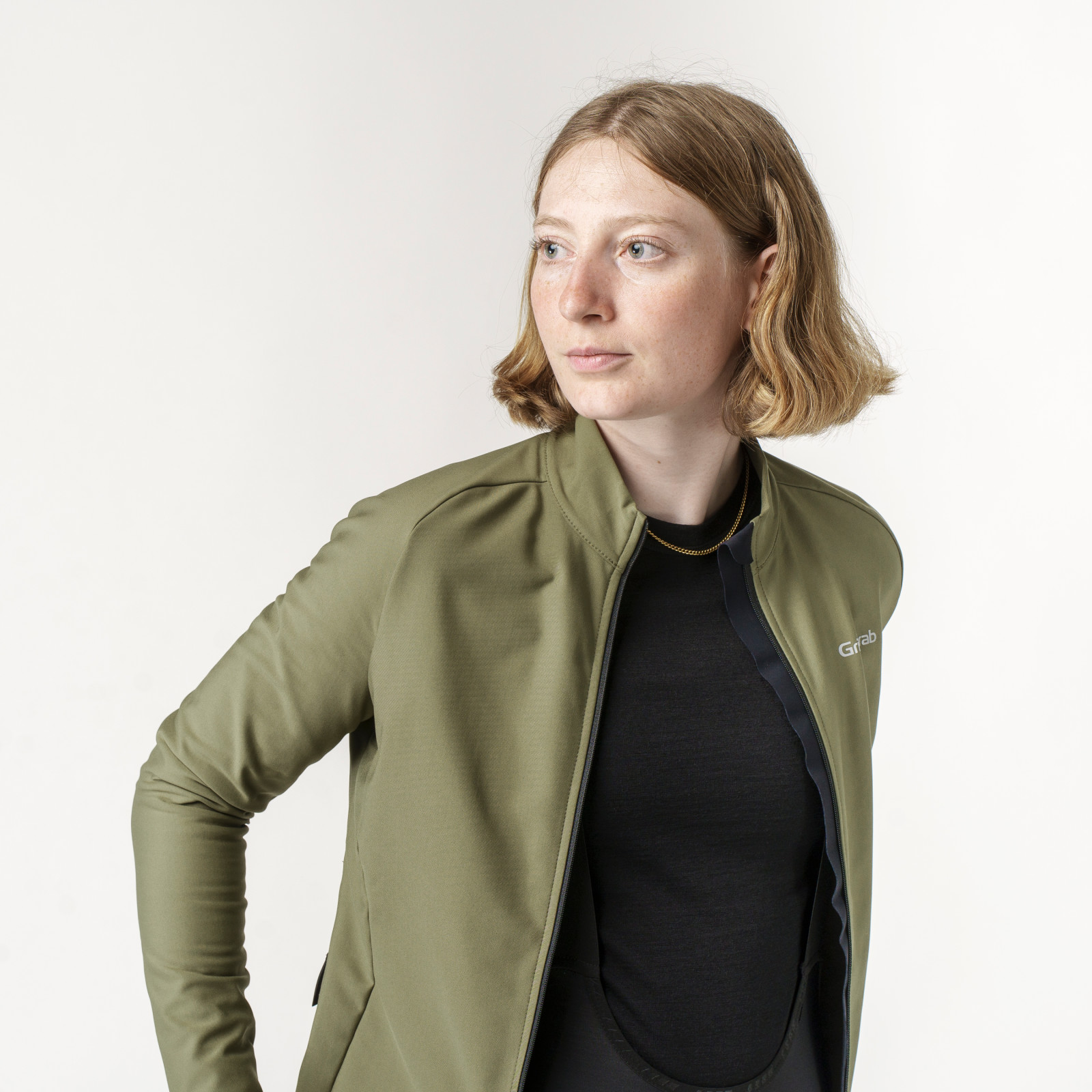 Beklædning - Baselayer / Undertøj - GripGrab Langærmet ThermaPace Termocykeltrøje til damer - Grøn