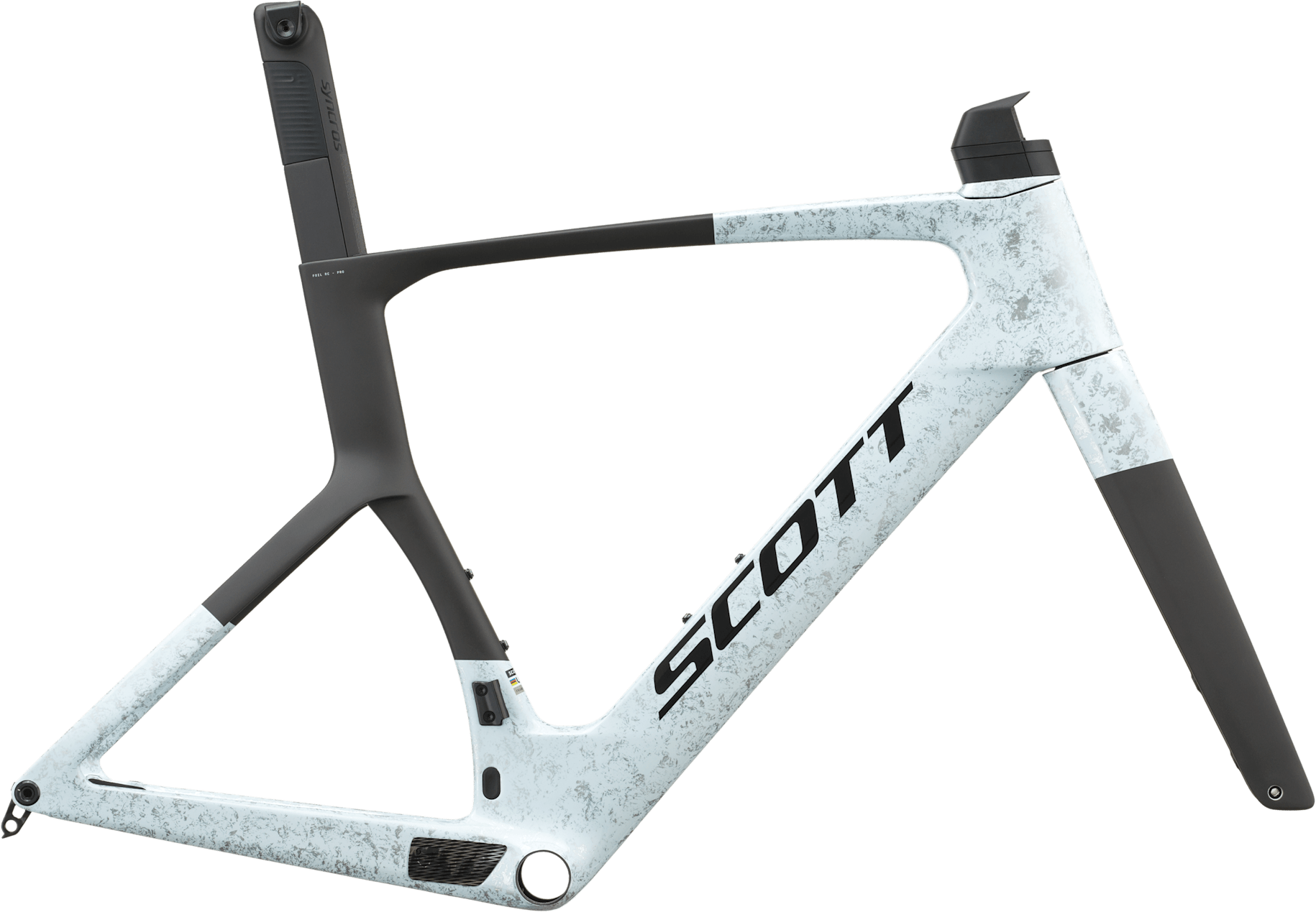 Scott Frame set Foil RC Pro 2027 - Rush White Scott Frame set Foil RC Pro 2027 - Rush White