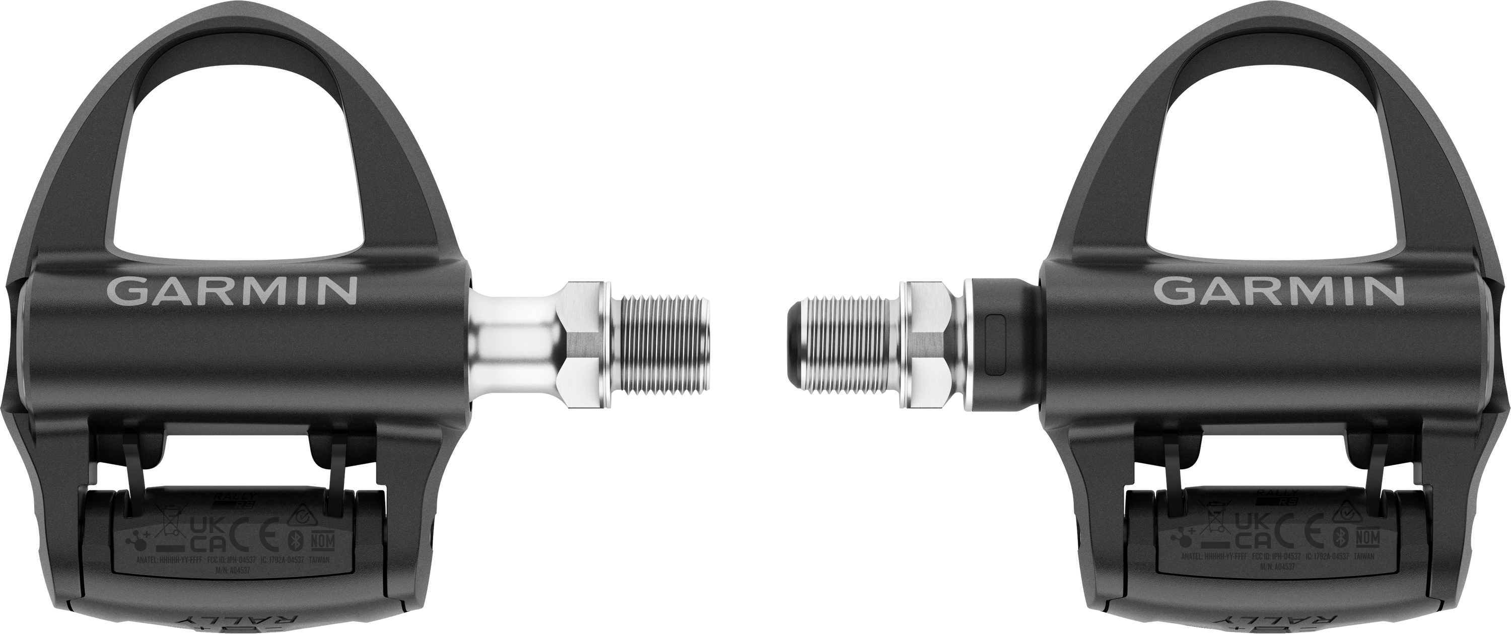 Tilbehør - Pedaler & Klamper - Garmin Rally RS110 Wattmåler Pedaler m. 1 sensor - Shimano SPD-SL