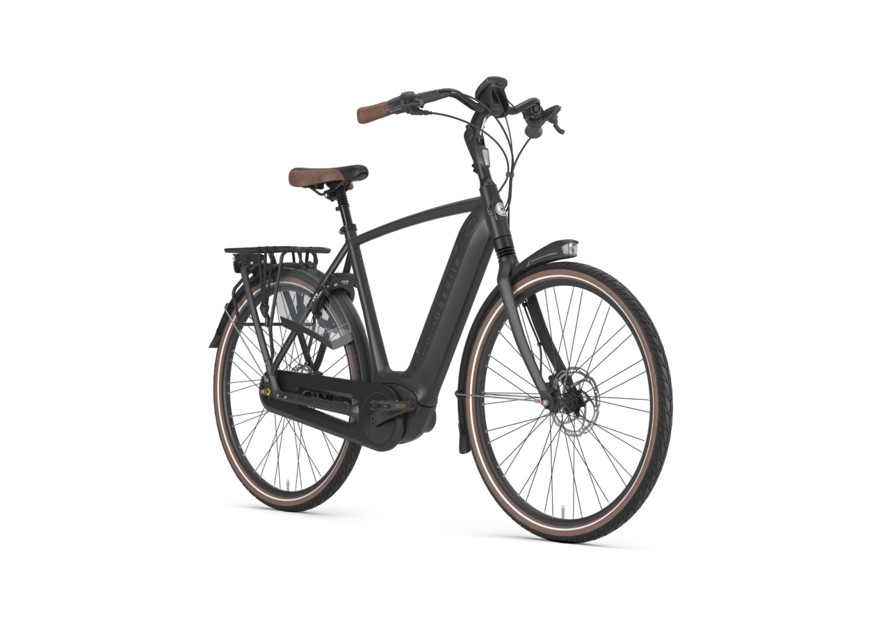 Cykler - Elcykler - Gazelle GRENOBLE C8 HMB 500wh Herre 2022 - Sort