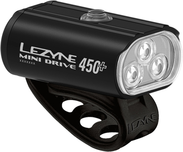 Lezyne Mini Drive 450+ Forlygte 450 lumen - Black