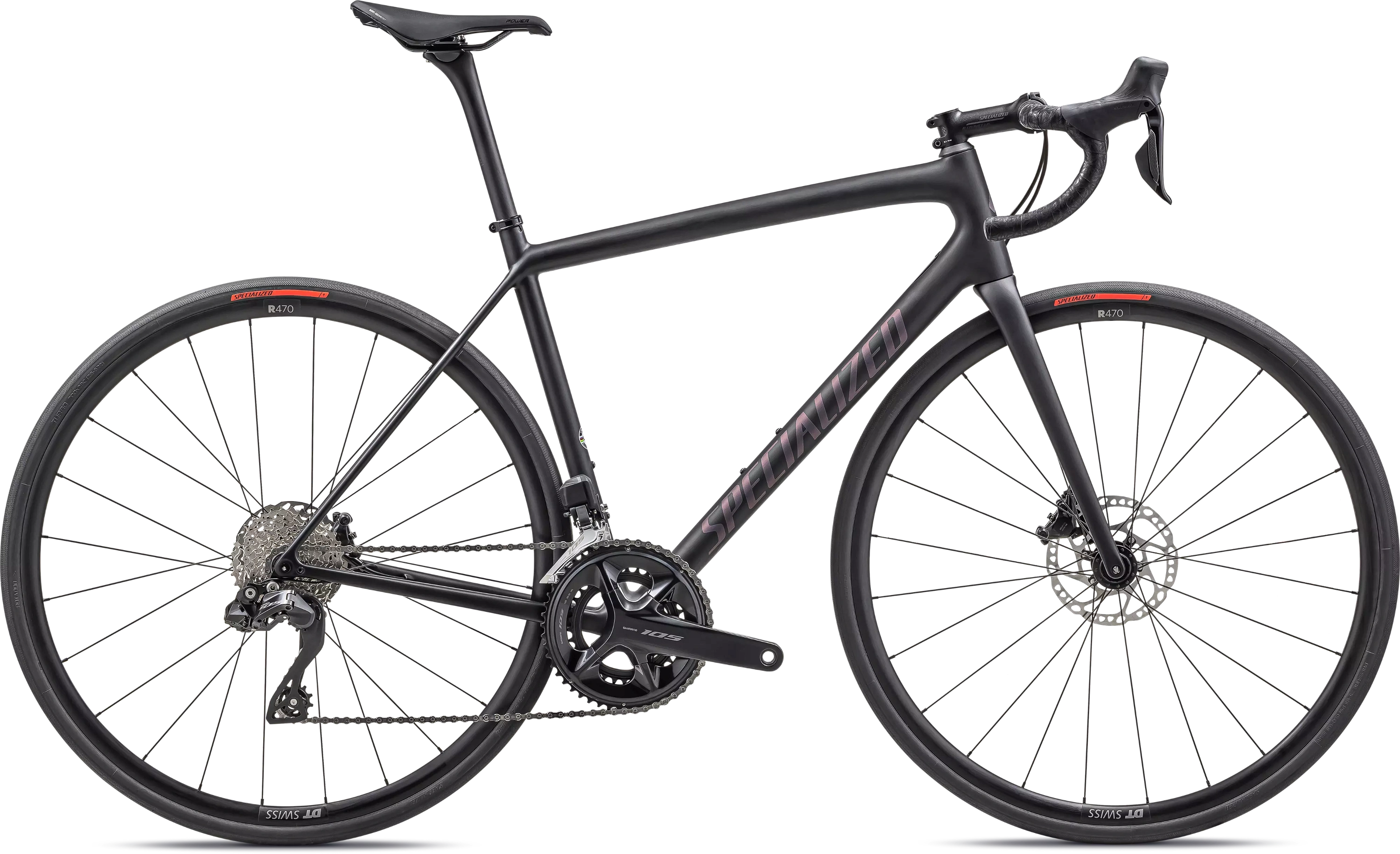 Cykler - Racercykler - Specialized Aethos Comp - Shimano 105 Di2 2024 - Sort