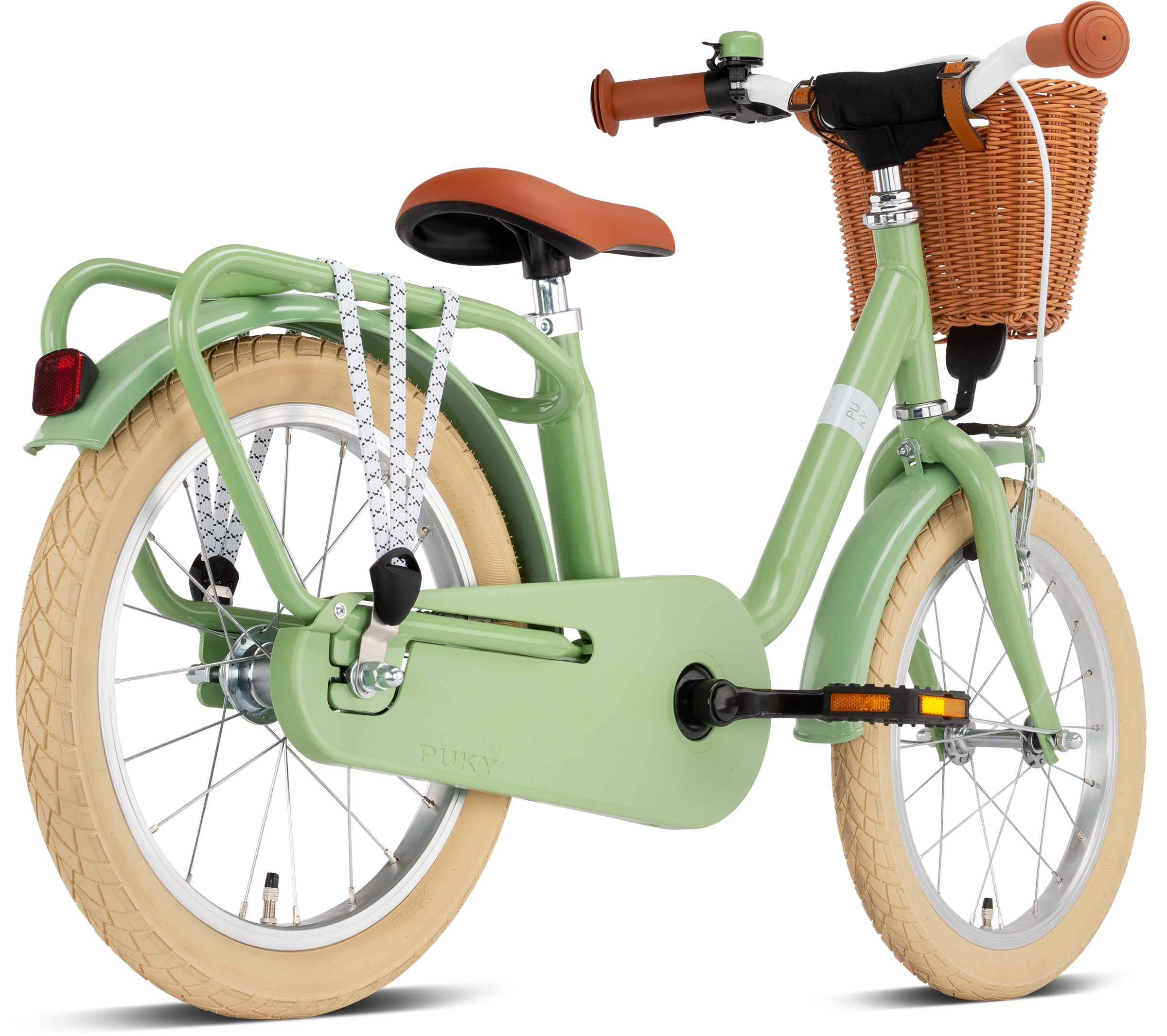 Cykler - Børnecykler - PUKY Steel Classic 16" - Grøn