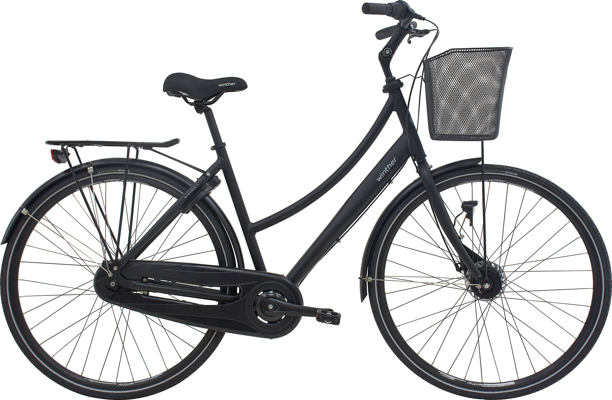 Cykler - Damecykler - Winther 2 Dame 7g 2026 - Mat Sand