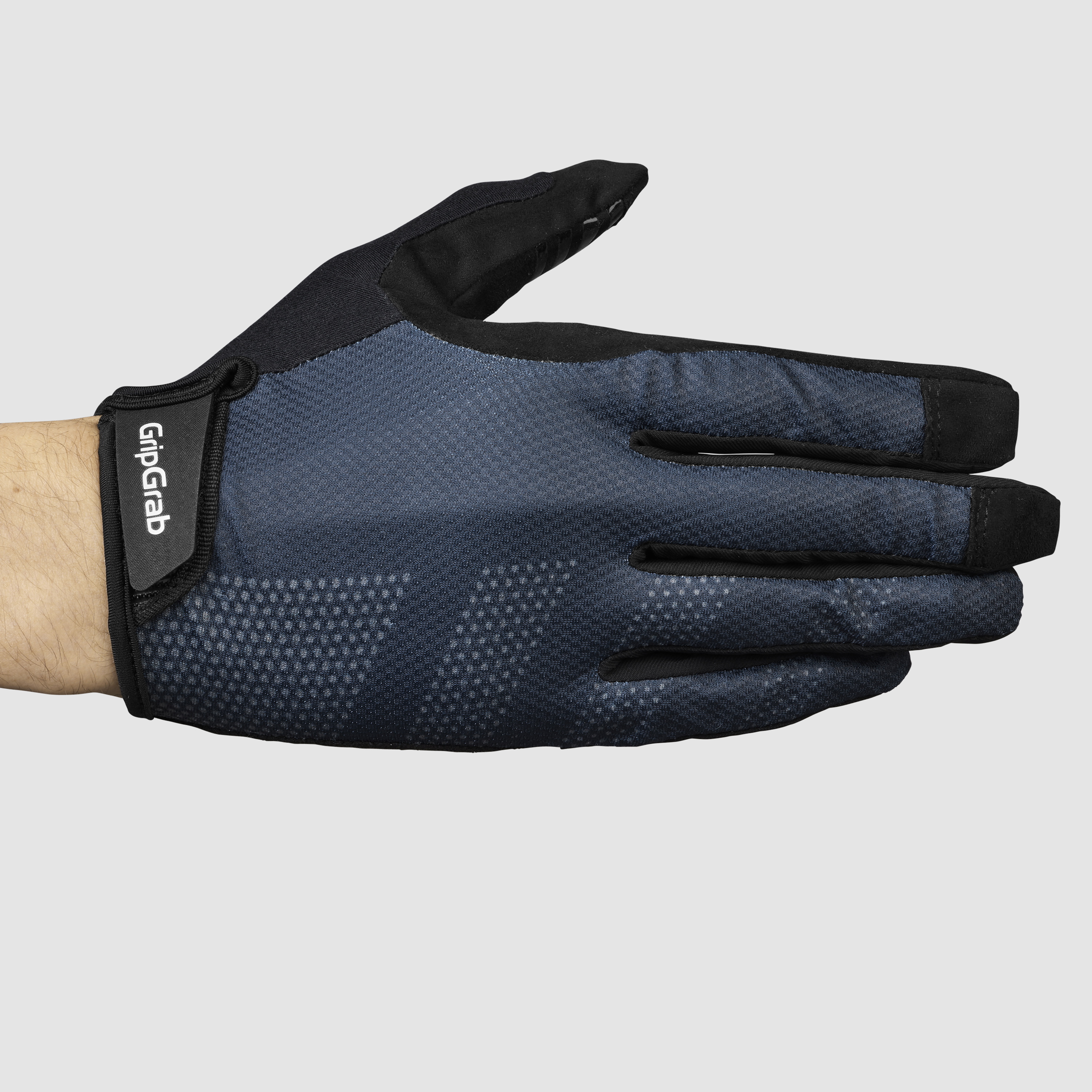 Beklædning - Cykelhandsker - GripGrab RIDE Lite Langfingret Sommerhandsker - Navy Blue