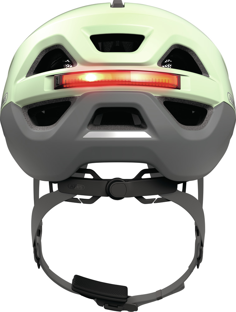 Beklædning - Cykelhjelme - Abus Hjelm Urban-I 4.0 ACE m. LED - Pistacchio Green