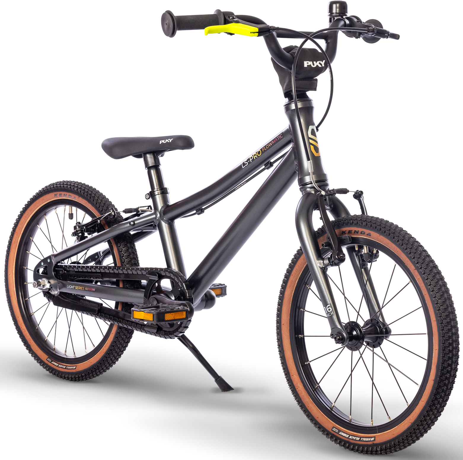 Cykler - Børnecykler - PUKY LS-PRO 16-2 Alu 16" Flowmatic (Automatgear) - Anthracite