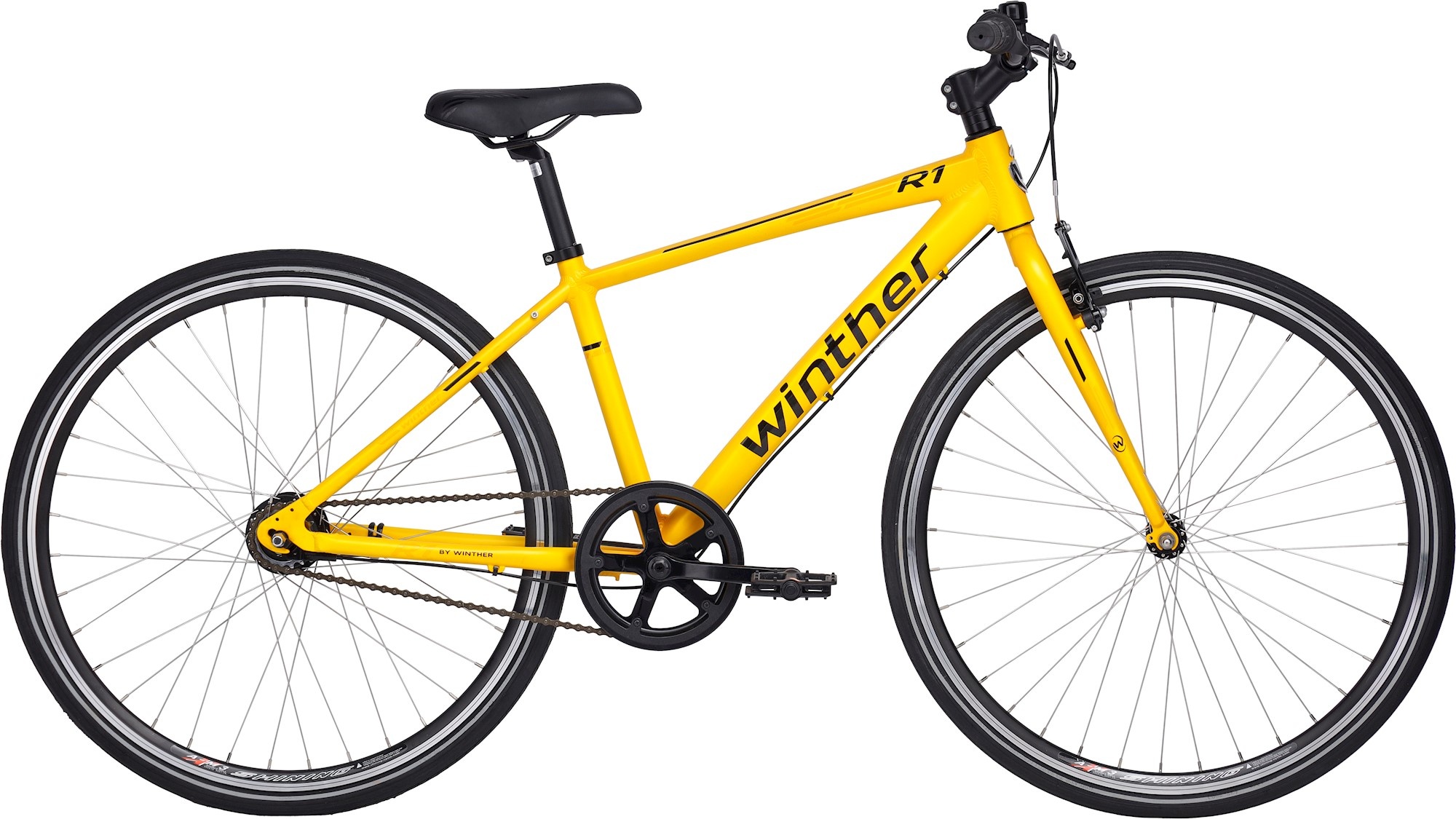 Winther R1 Sport Dreng 26" 7g 2023 Gul » Bike Size: