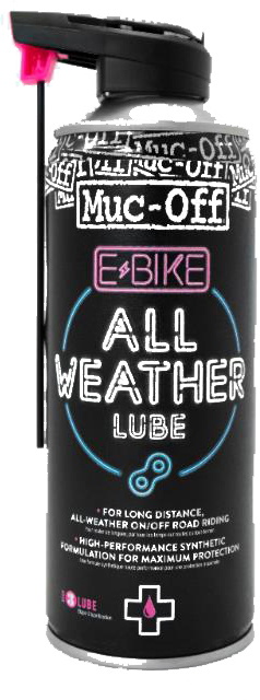 E Bike All Weather Chain Lube Olie 400 Ml Fra Muc Off