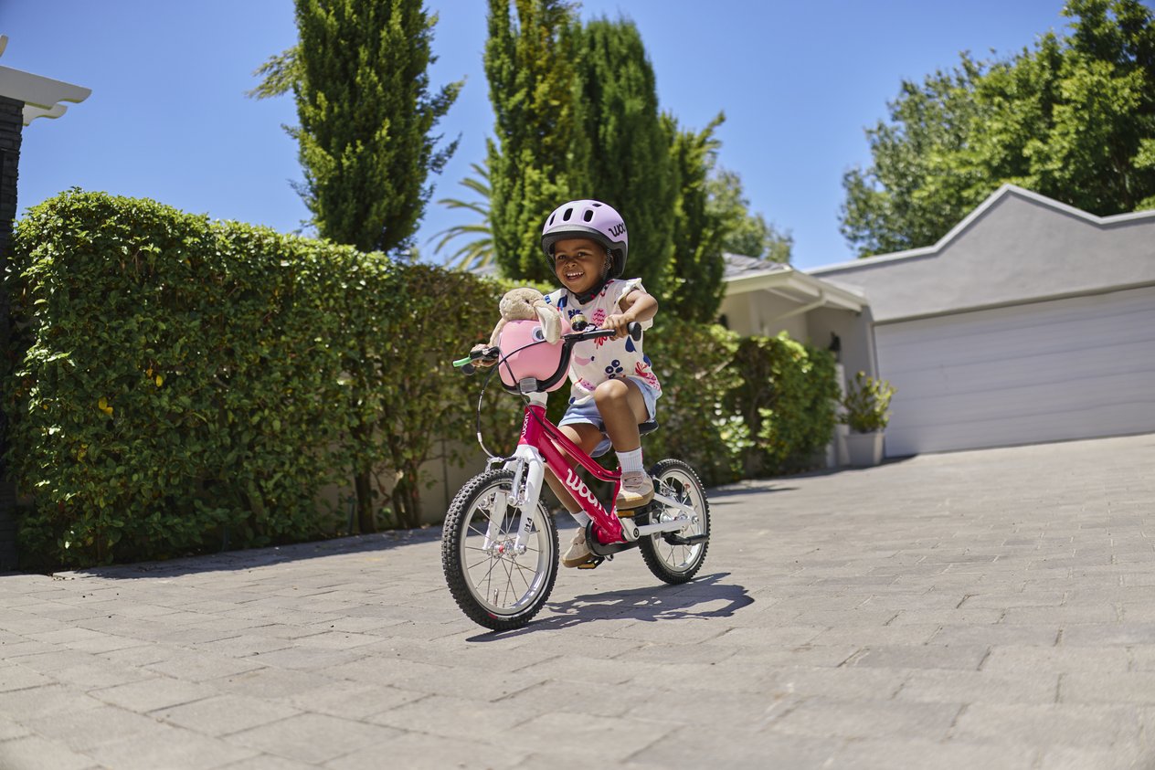 Tilbehør - Cykelkurve - Woom POP Børnecykelkurv - Marshmallow Pink