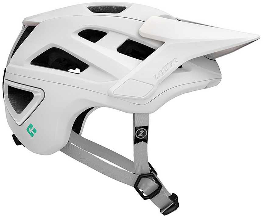 Beklædning - Cykelhjelme - Lazer Jackal Kineticore cykelhjelm - Matte Full White