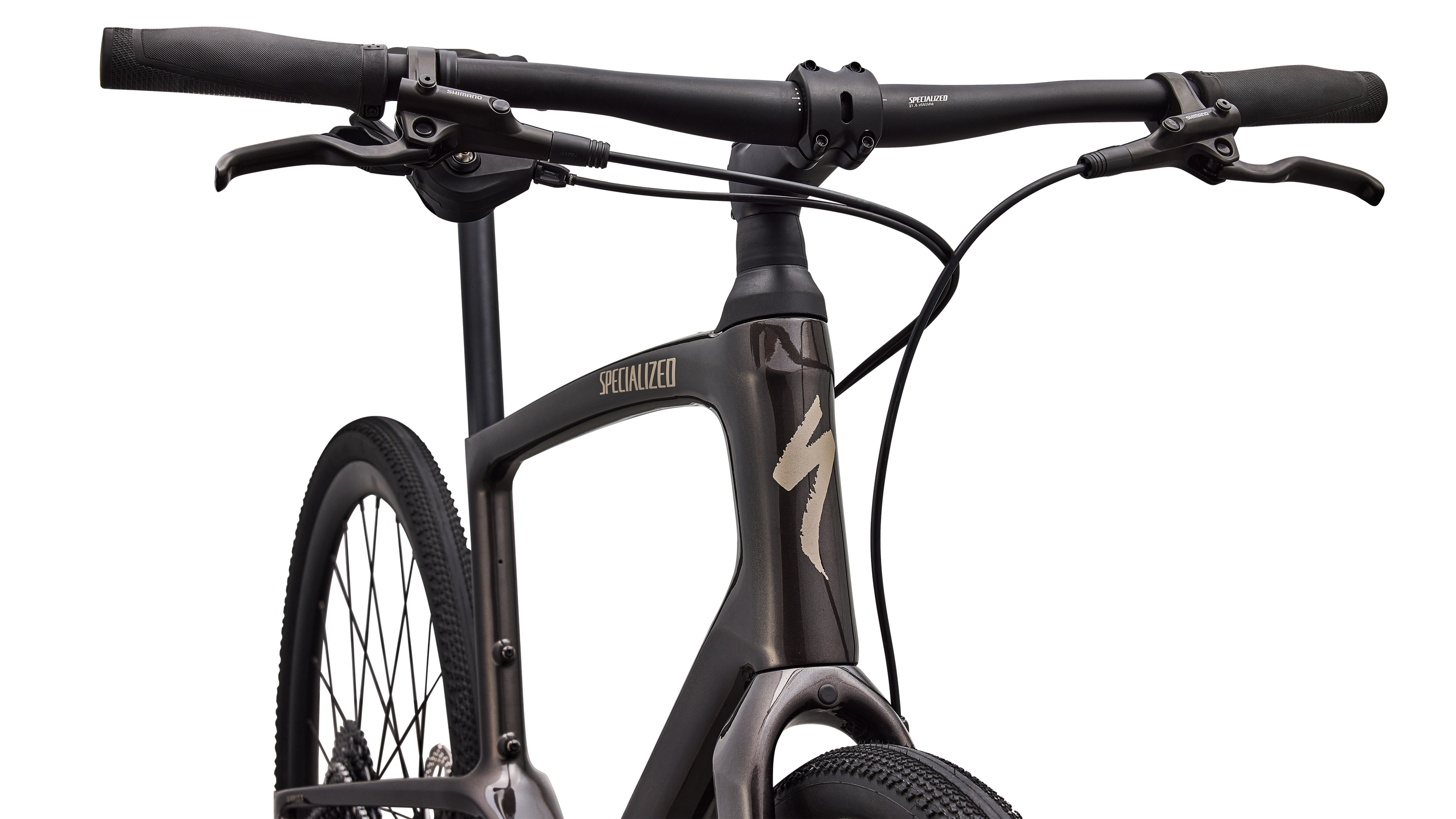 Cykler - Herrecykler - Specialized Sirrus X 5.0 2027 - Gloss Warm Smoke / Sandstone Metallic