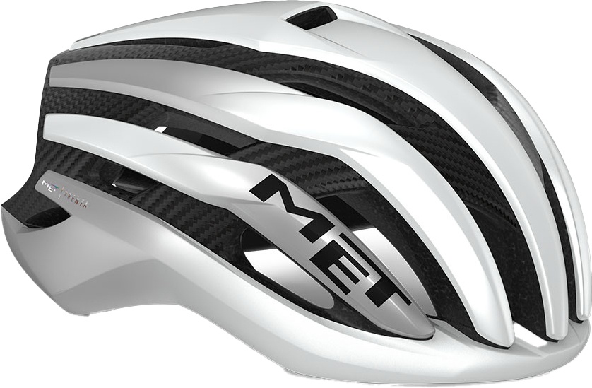 Beklædning - Cykelhjelme - MET Helmet Trenta 3K Carbon MIPS - Hvid