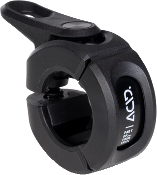 ACID by Cube CONTOUR Ringeklokke 22.2mm - Black
