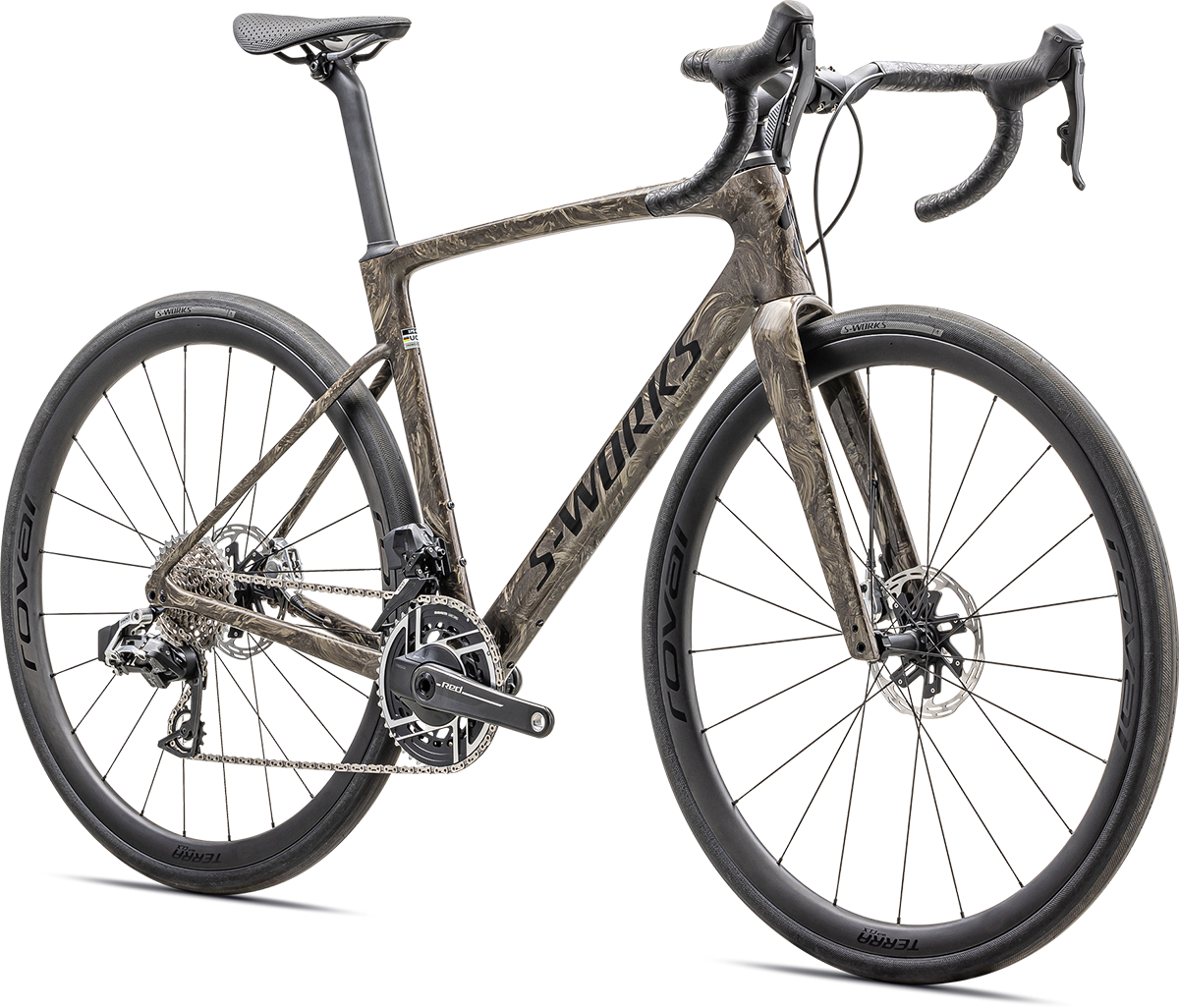 Cykler - Racercykler - Specialized S-Works Roubaix SL8 - SRAM RED AXS 2025 - Grå