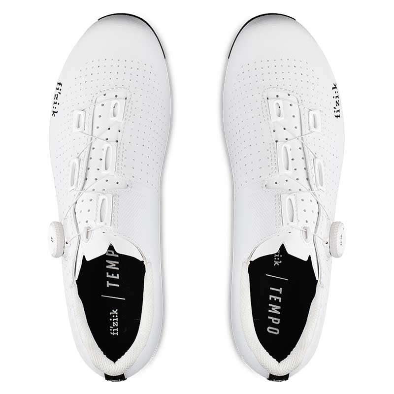 Beklædning - Cykelsko - FIZIK Tempo Decos Carbon Racer Cykelsko - Hvid