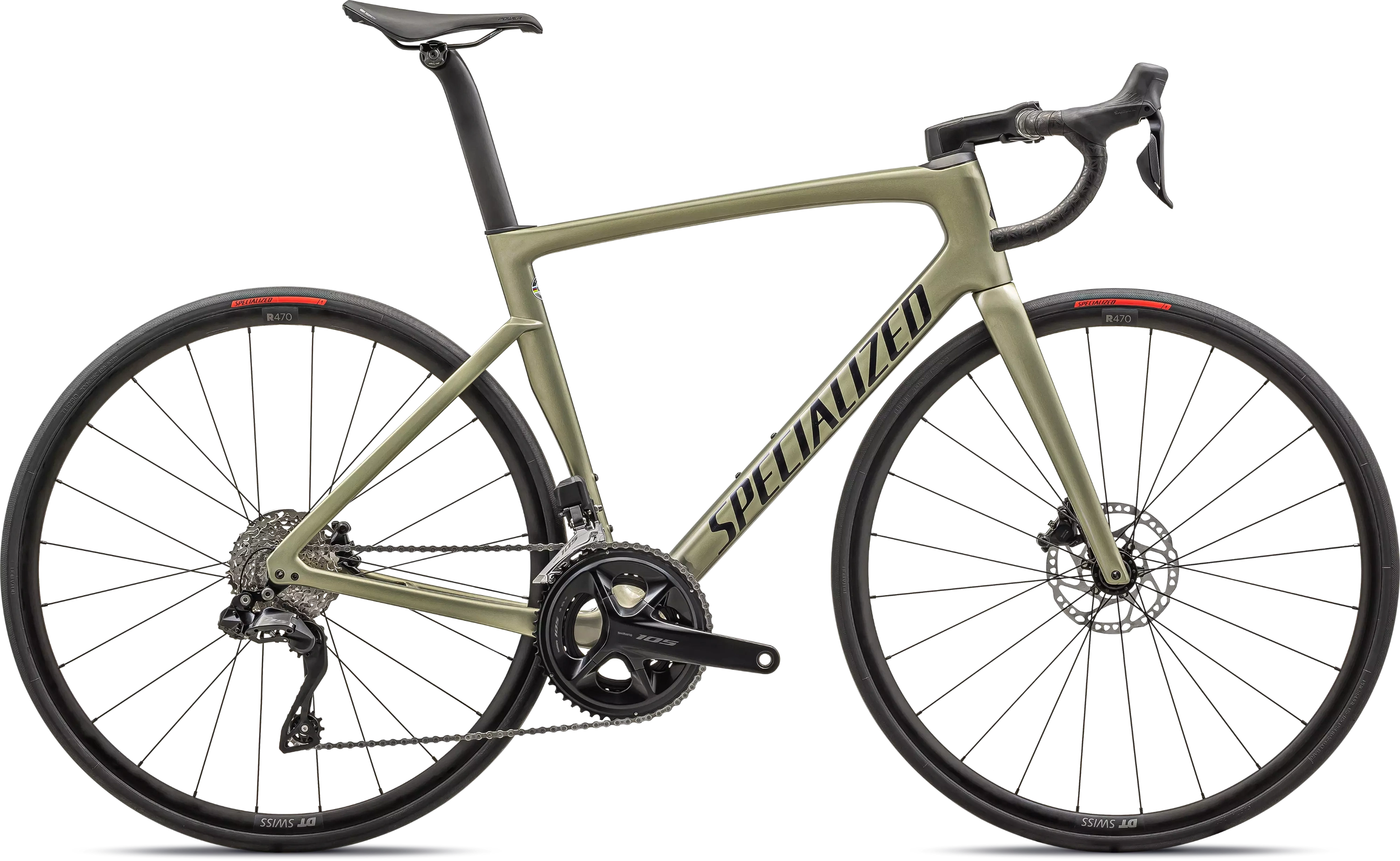 Cykler - Racercykler - Specialized Tarmac SL7 Comp - Shimano 105 Di2 2024 - Grøn