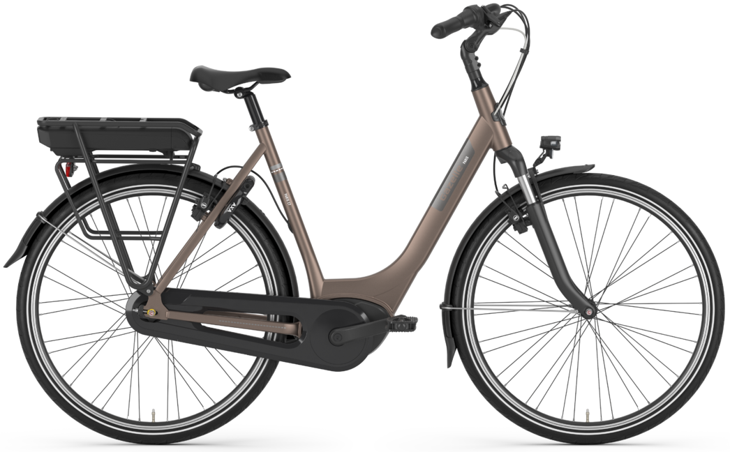 Cykler - Elcykler - Gazelle Paris C7 HMB Dame 7g 2023 - brun