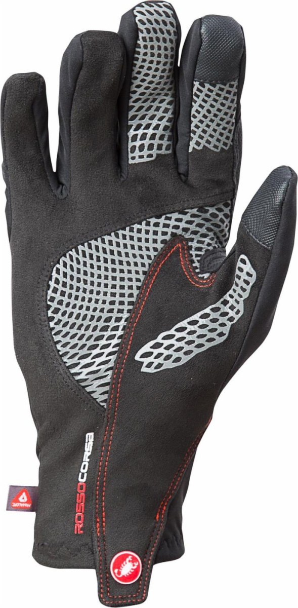 Beklædning - Cykelhandsker - Castelli SPETTACOLO RoS GLOVE Cykelhandske - Sort/Rød
